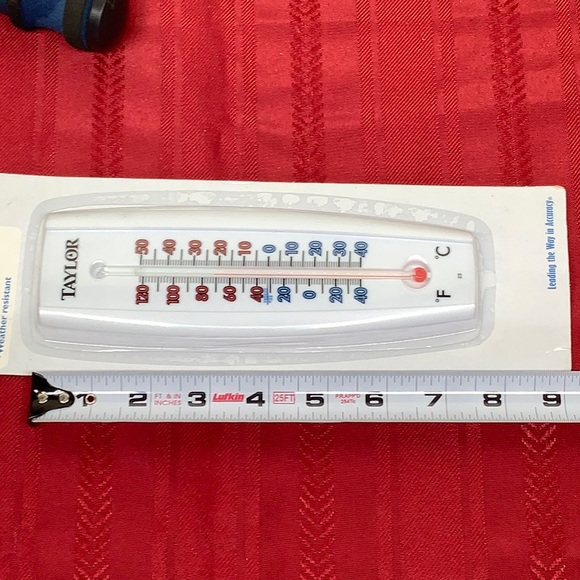 Assorted bundle includes Thermometer, scraper, 5 rustic coasters, and broom. - Picture 3 of 6